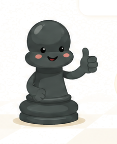 Morphy Pawn Mascot